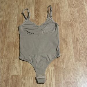 Women's Tan Bodysuit